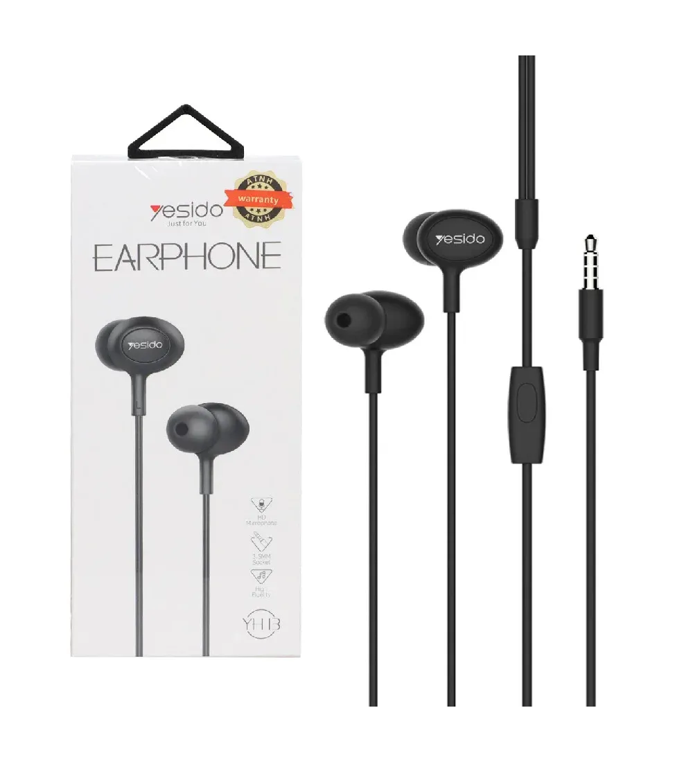 تصویر  هندزفری با سیم یسیدو مدل YH13