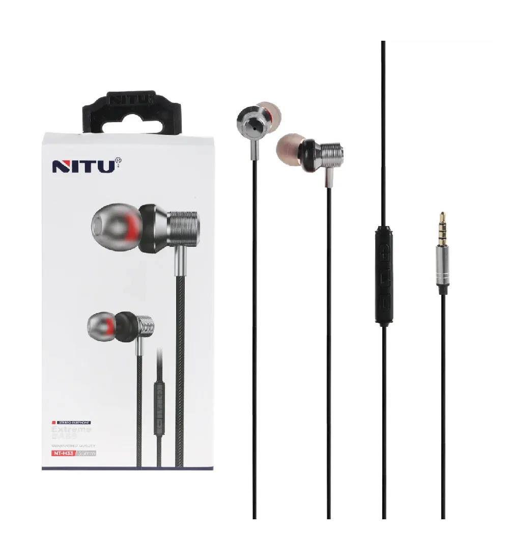 تصویر  هندزفری با سیم نیتو مدل NT-H33