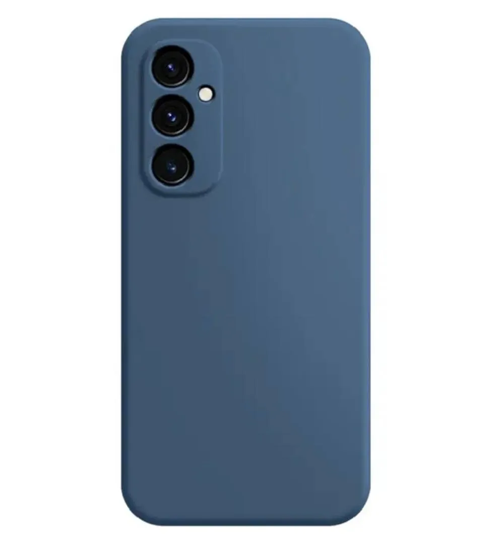 تصویر  قاب محافظ سیلیکونی برای گوشی سامسونگ گلکسی A24 (سرمه‌ای)