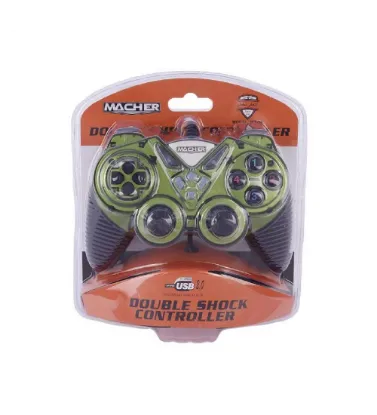 تصویر  دسته بازی شوک دار Macher مدل MR-59 - سبز