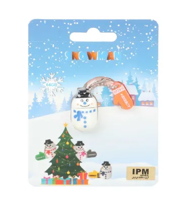 تصویر فلش مموری ایکس انرژی مدل Snowman ظرفیت 64 گیگابایت