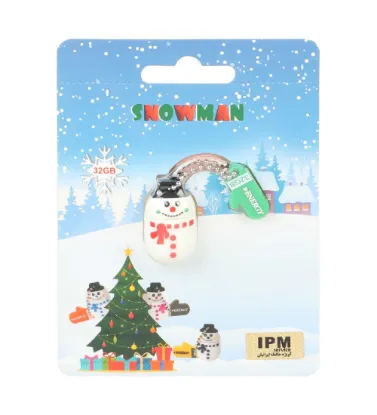 تصویر  فلش مموری ایکس انرژی مدل Snowman ظرفیت 32 گیگابایت