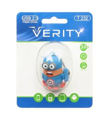 تصویر  فلش مموری عروسکی وریتی مدل T232 ظرفیت 32 گیگابایت