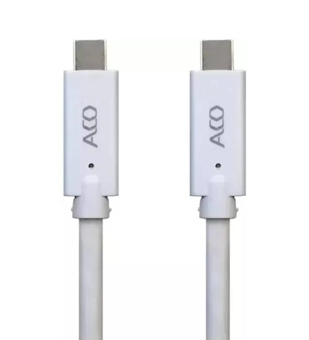 تصویر  کابل شارژ آکو Type-C به Type-C مدل Droid 01