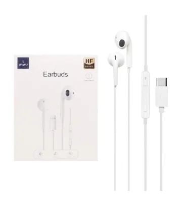 تصویر  هندزفری با سیم ویوو مدل EARBUDS TYPE-C CONNECTOR EB303 با پورت Type-C