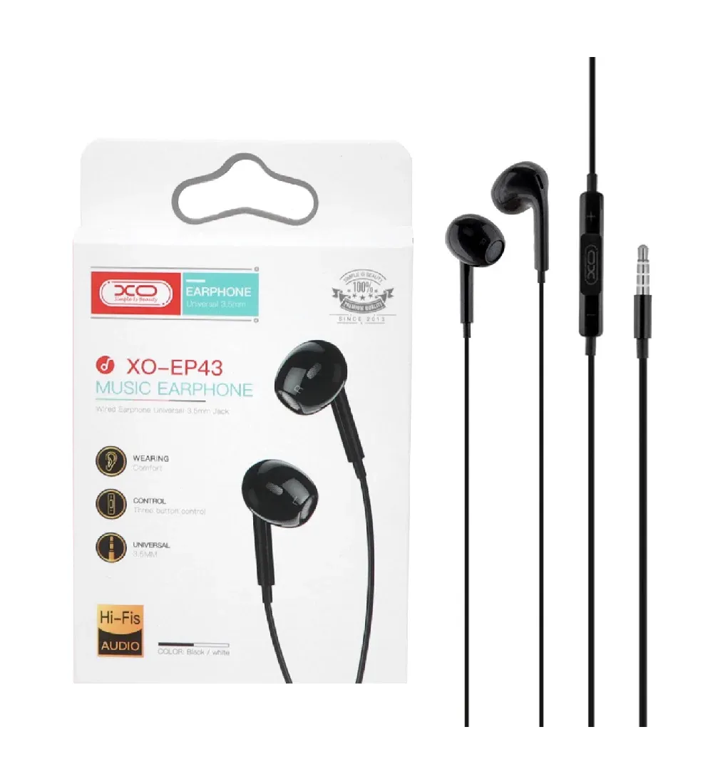 تصویر  هندزفری با سیم ایکس او مدل EP43