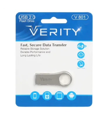 تصویر  فلش مموری وریتی مدل V801 ظرفیت 64 گیگابایت