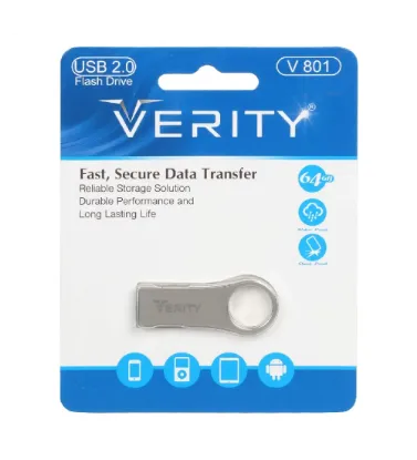 تصویر  فلش مموری وریتی مدل V801 ظرفیت 64 گیگابایت
