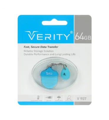 فلش مموری وریتی مدل V907 ظرفیت 64 گیگابایت آبی