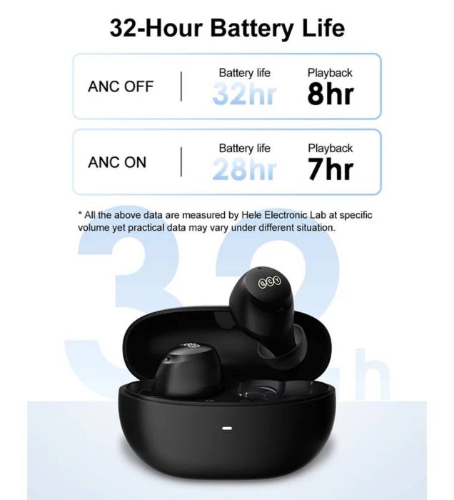 تصویر  هندزفری بی سیم کیو سی وای ArcBuds HT07