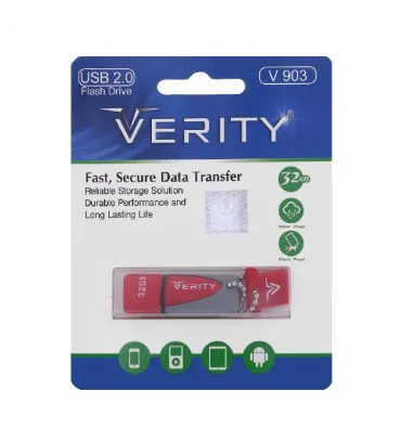 فلش مموری وریتی مدل V903 ظرفیت 32 گیگابایت قرمز