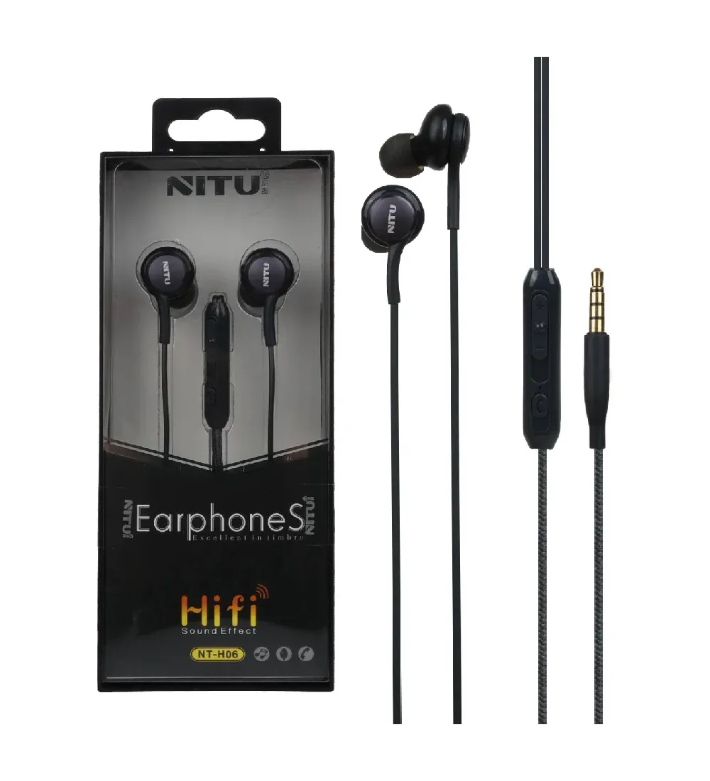 تصویر  هندزفری با سیم نیتو مدل H06