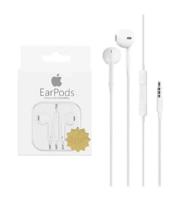 تصویر  هندزفری سیمی آیفون 6 مدل EarPods