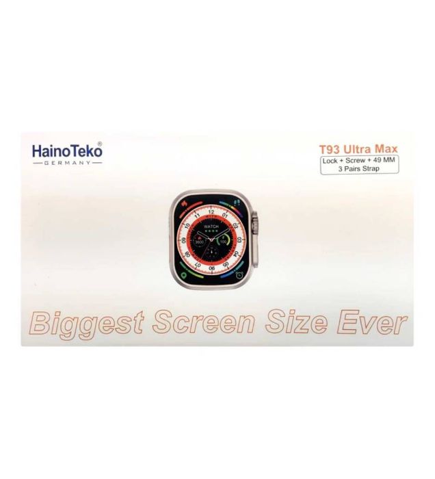 تصویر  ساعت هوشمند هاینو تکو Titanium Case T93 Ultra Max 49mm