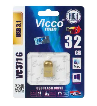 تصویر  فلش مموری ویکومن 32 گیگابایت مدل VC371 G USB3.1