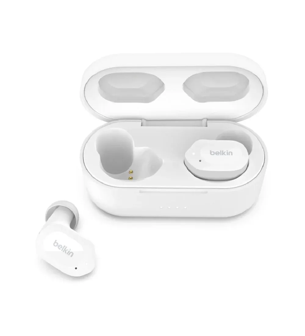 تصویر  هندزفری بی‌ سیم بلکین مدل Belkin AUC005btWH SoundForm Play