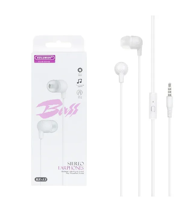 تصویر  هندزفری با سیم کلومن مدل KE-13