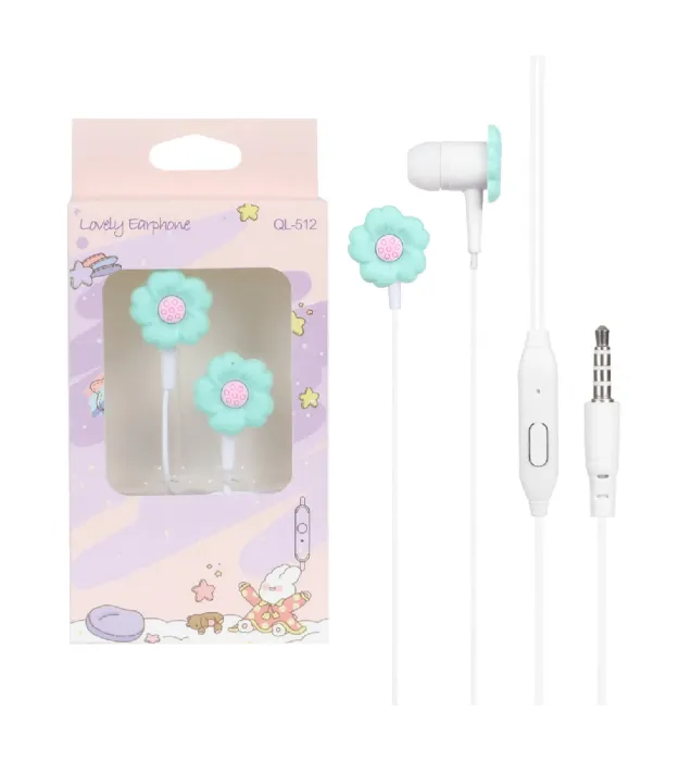 تصویر  هندزفری سیمی لاولی مدل QL-512 طرح 11 تصویر  هندزفری سیمی لاولی مدل QL-512 طرح 11