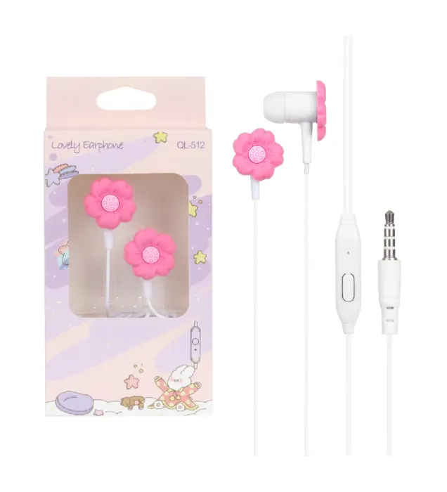 تصویر  هندزفری سیمی لاولی مدل QL-512 طرح 11 تصویر  هندزفری سیمی لاولی مدل QL-512 طرح 11