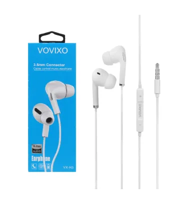تصویر  هندزفری سیمی وویکسو مدل VX-H3