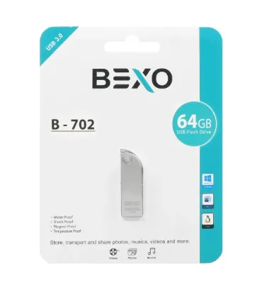 تصویر  فلش مموری بکسو مدل B-702 ظرفیت 64 گیگابایت