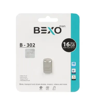 فلش مموری بکسو 16 گیگابایت مدل B-302 USB2.0