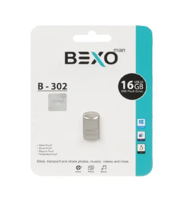 تصویر فلش مموری بکسو 16 گیگابایت مدل B-302 USB2.0