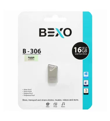 تصویر  فلش مموری بکسو  16 گیگابایت مدل B-306 USB2.0