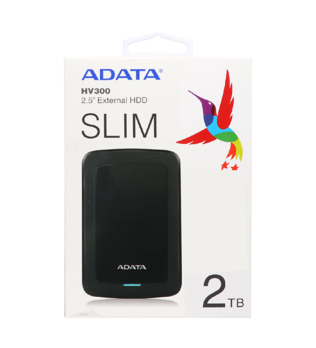 تصویر  هارد اکسترنال ای دیتا مدل SLIM HV300 ظرفیت 2 ترابایت تصویر  هارد اکسترنال ای دیتا مدل SLIM HV300 ظرفیت 2 ترابایت