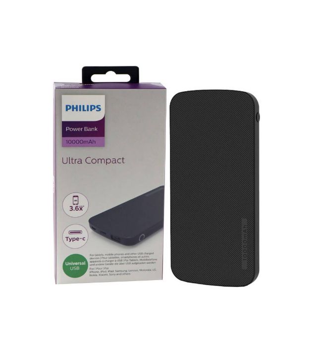 تصویر  پاوربانک فیلیپس مدل DLP9902 ظرفیت 10000 میلی آمپر ساعت