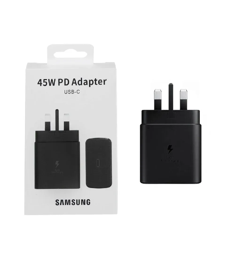 تصویر  شارژر دیواری سامسونگ 45 وات مدل EP-TA845 سه پین
