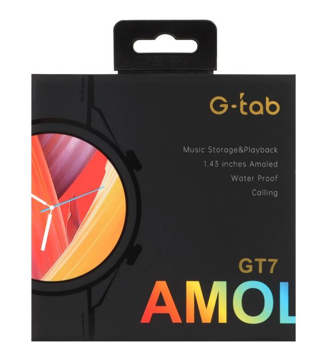 تصویر  ساعت هوشمند جی تب GT7 بند طرح 1