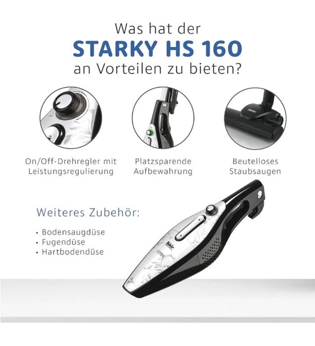 تصویر  جارو برقی فکر مدل STARKY OKO