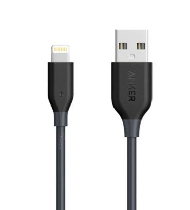 کابل شارژ USB به لایتنینگ انکر 0.9 متر مدل A8012