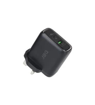 تصویر  شارژر دیواری جی بی کیو 45 وات مدل HC-745 (دو پورت)