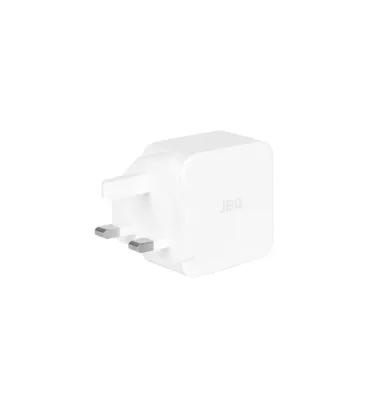 تصویر  شارژر دیواری جی بی کیو 30 وات مدل HC-12F2 (دو پورت)