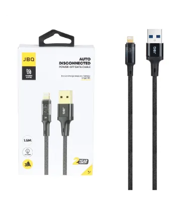 تصویر  کابل شارژ 1.5 متری فست آیفون جی بی کیو مدل CA-728