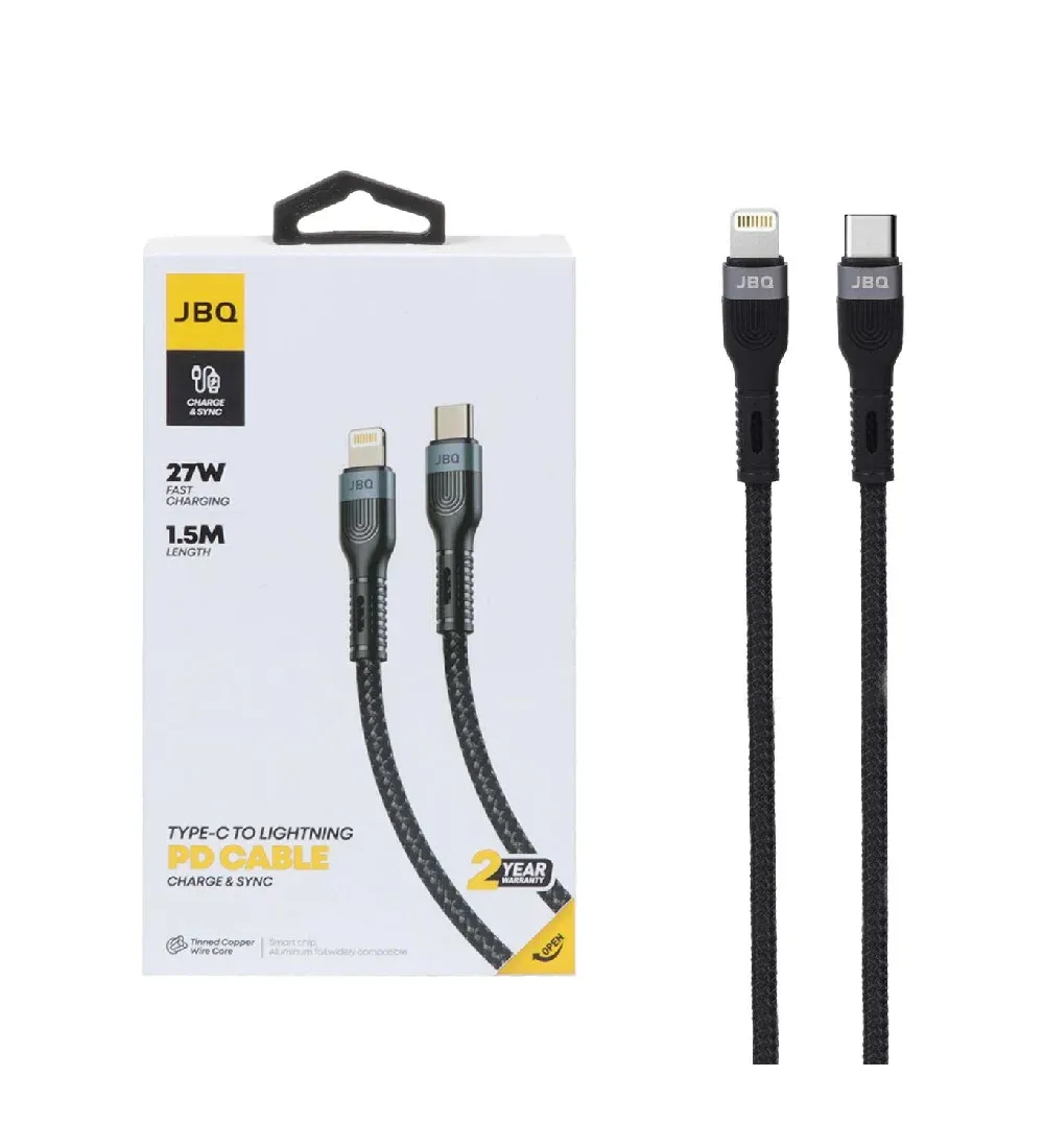 تصویر  کابل شارژ 1.5 متری PD و فست جی بی کیو Type-C to Lightning مدل CA-720