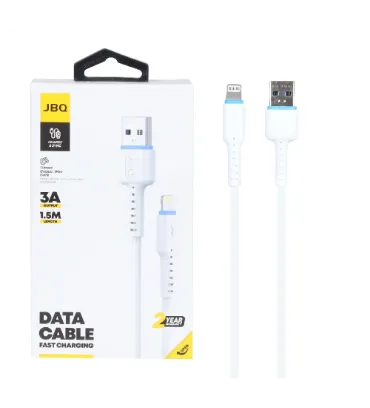 تصویر  کابل شارژ 1.5 متری فست آیفون جی بی کیو مدل CA-732