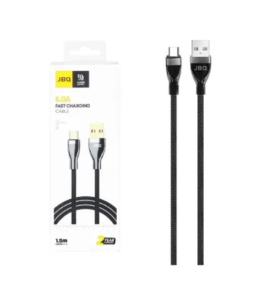 کابل شارژ 1.5 متری فست جی بی کیو Type-C مدل CA-502