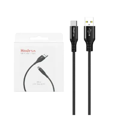 تصویر  کابل شارژ فست هادرون Type-C مدل A-C02
