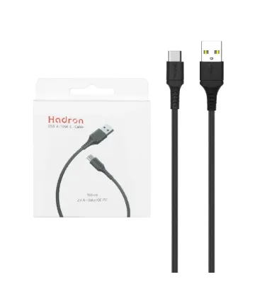 تصویر  کابل شارژ فست هادرون Type-C مدل A-C01