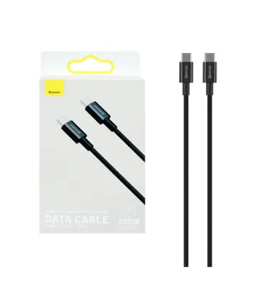 کابل شارژ فست بیسوس Type-C to Type-C مدل CATYS-B01
