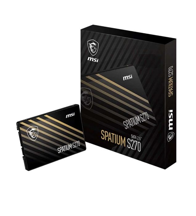 تصویر  هارد SSD اینترنال ام اس آی مدل SPATIUM S270 ظرفیت 960 گیگابایت