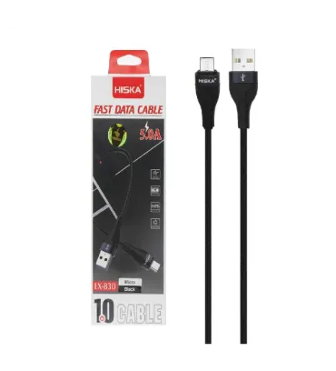 تصویر  کابل شارژ فست اندروید هیسکا مدل LX-830