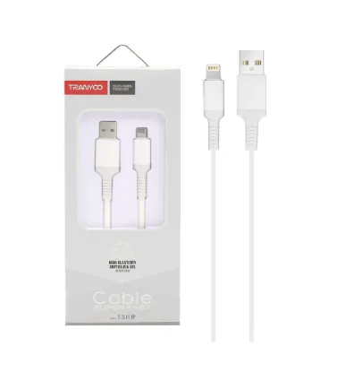 تصویر  کابل شارژ فست آیفون ترانیو مدل T-X19IP