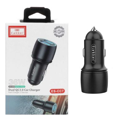 شارژر فندکی ارلدام مدل ES-CC7 توان 36 وات