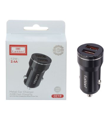 شارژر فندکی ارلدام مدل ES-CC19 توان 12 وات