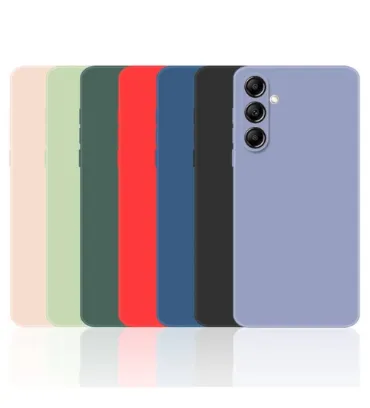 تصویر قاب گوشی سامسونگ Galaxy A55 مدل سیلیکونی محافظ لنزدار