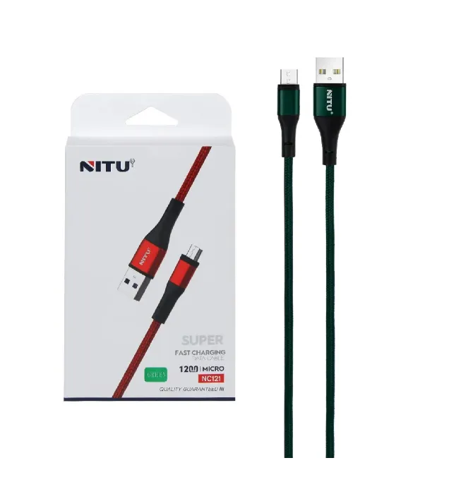 تصویر  کابل شارژ فست اندروید نیتو مدل NC121 تصویر  کابل شارژ فست اندروید نیتو مدل NC121